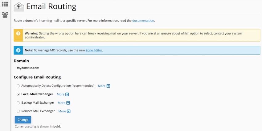 Configure Email Routing